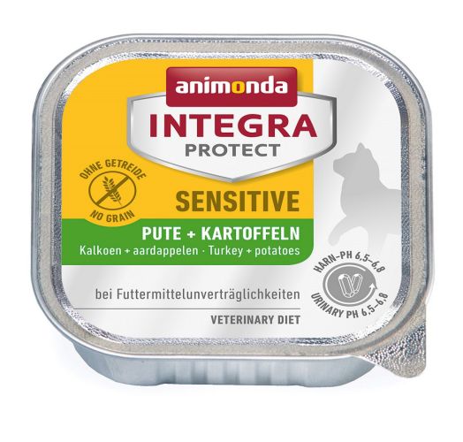 Animonda Cat Integra Protect Sensitive φακελάκι, γαλοπούλα και πατάτα  100 g