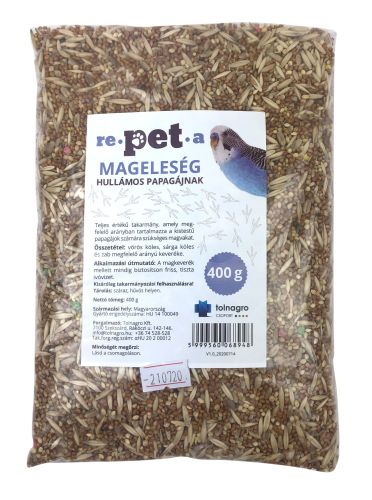 Repeta τροφή πτηνών για κυματιστούς παπαγάλους  400 g
