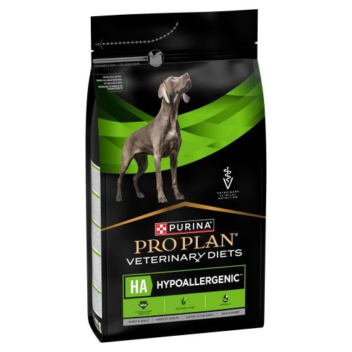 Pro Plan Veterinary Diets HA Hypoallergenic - hypoallergén szárazeledel kutyák számára  3 kg