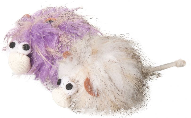 Flamingo παιχνίδι γάτας από μαλλί χωρίς γάτες  7 cm