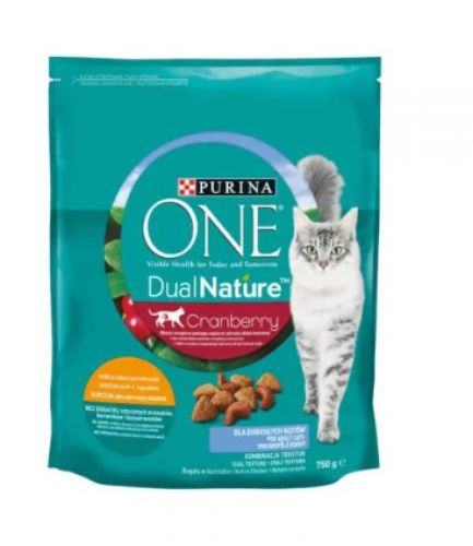 Purina ONE DualNature Κράνμπερι με κοτόπουλο  750 g