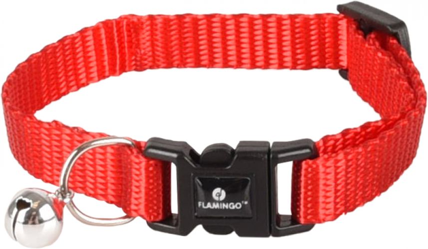 Flamingo Ziggi περιλαίμιο για γατάκια - κόκκινο  1 db