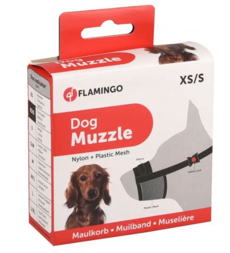 Flamingo Νάιλον Φίμωτρο  19-22 cm/29-44 cm