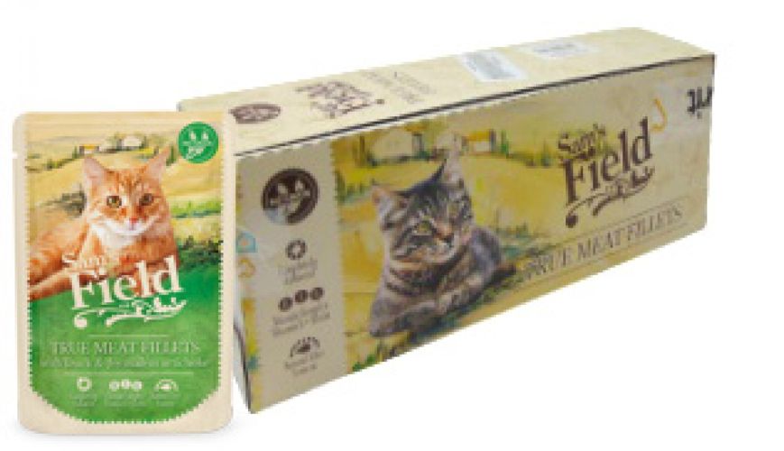 Sam's Field True Meat Φιλέτα - Πάπια & Ιερουσαλήμ αγκινάρα σε φακελάκι 24 x  85 g