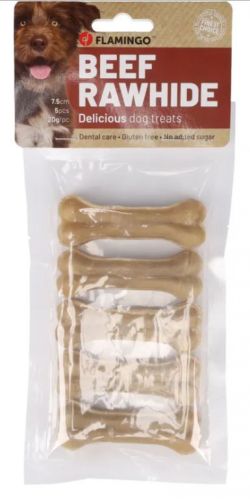 Flamingo Rawhide Premium - πεπιεσμένο κόκκαλο 7,5 cm  5 x  20 g