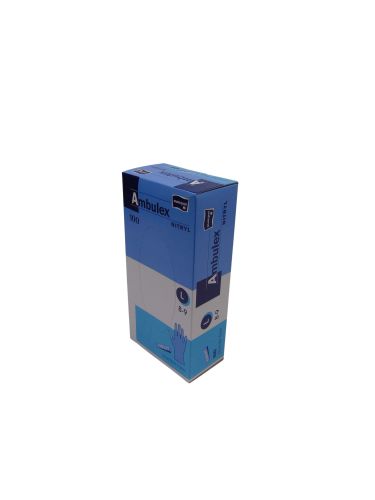 Ambulex νιτρικά γάντια 100 τεμάχια - μωβ 100 x  L 