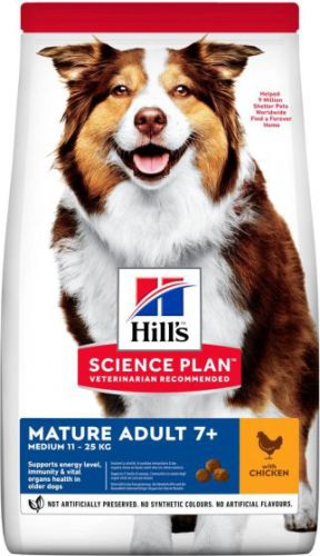 Hill's Science Plan Mature Adult 7+ Medium ξηρή τροφή σκύλου  2.5 kg