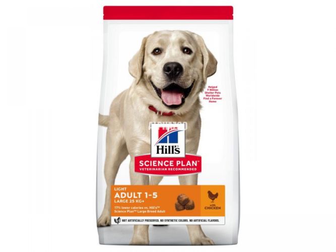 Hill's Science Plan Adult Light Large Breed ξηρή τροφή σκύλου  18 kg