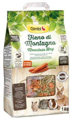Gimbi Mountain Hay σανός με καρότα  1 kg