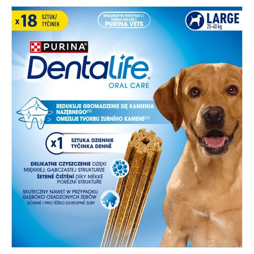 Purina Dentalife Μεγάλο Μέγεθος 6 x 106 g