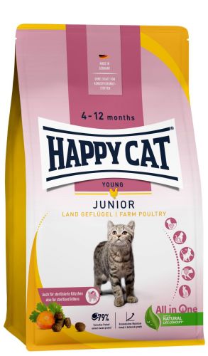 Happy Cat Junior Land Geflügel - Πουλερικά  1.3 kg