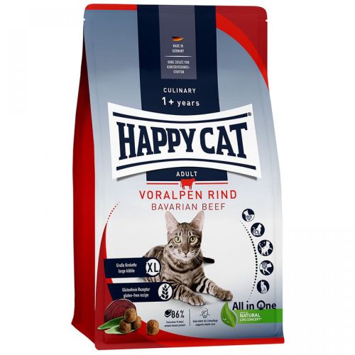 Happy Cat Culinary Ενήλικο Προάλπεις Βοδινό  1.3 kg