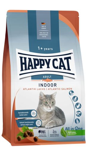 Happy Cat Indoor Atlantik Lachs - Lazac  4 kg