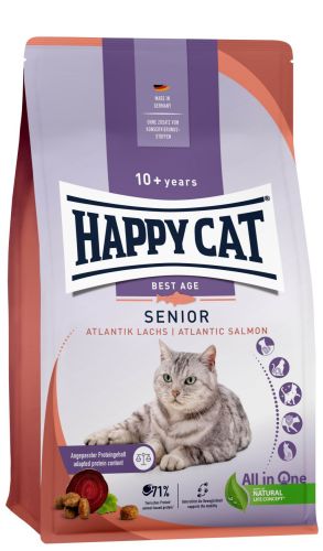 Happy Cat Senior Atlantik Lachs - Lazac  1.3 kg