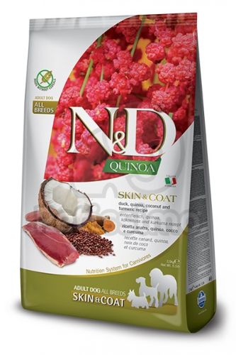 N&D Quinoa Σκύλου Ενήλικος Δέρμα & Τρίχωμα Πάπια  7 kg