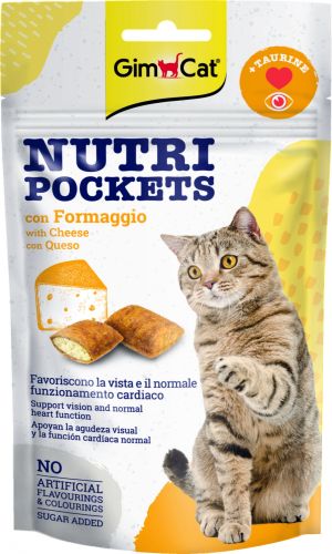GimCat Nutri Pockets Τυρί  60 g