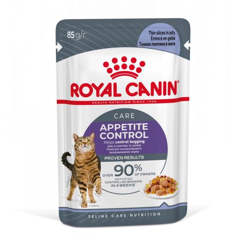 Royal Canin Appetite Control Care - ζελεδωτή υγρή τροφή για έλεγχο όρεξης ενήλικων γατών 12 x  85 g