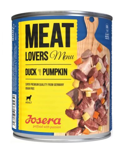 Josera Meatlovers Μενού Πάπια & Κολοκύθα 6 x  400 g