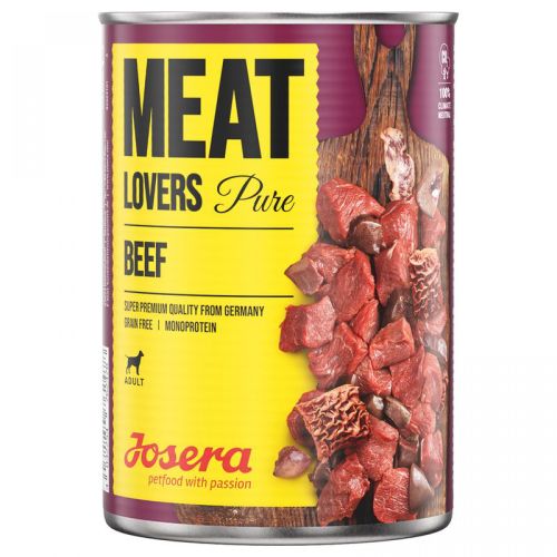 Josera Meatlovers Pure Βοδινό 6 x  400 g