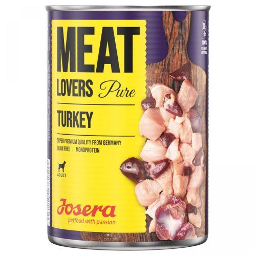 Josera Meatlovers Pure Γαλοπούλα 6 x  400 g