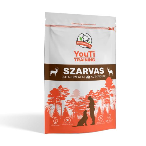 Farkaskonyha YouTi Εκπαιδευτικό Σνακ με Γεύση Ελαφιού  100 g