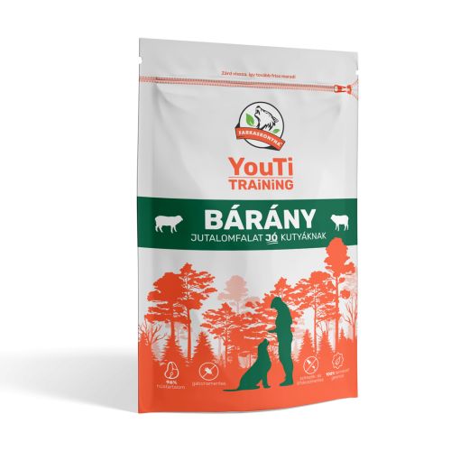 Farkaskonyha YouTi Training λιχουδιά με γεύση αρνιού  100 g