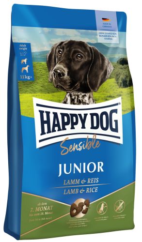 Happy Dog Sensible Junior Lamm & Reis  4 kg
