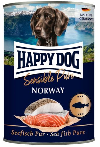 Happy Dog Sensible Pure Νορβηγία - Κονσέρβα Σολομού  400 g