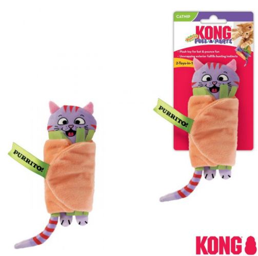 KONG Pull-A-Partz Purrito παιχνίδι γάτας  1 db