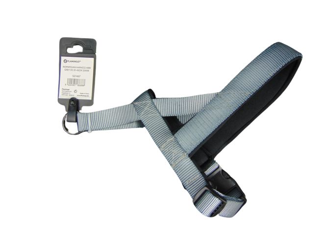 Flamingo Abbi λουρί - γκρι xs   1 db