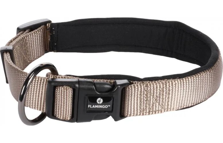 Flamingo Περιλαίμιο Abbi - Γκρι-καφέ  S - 2 cm x 40-45 cm
