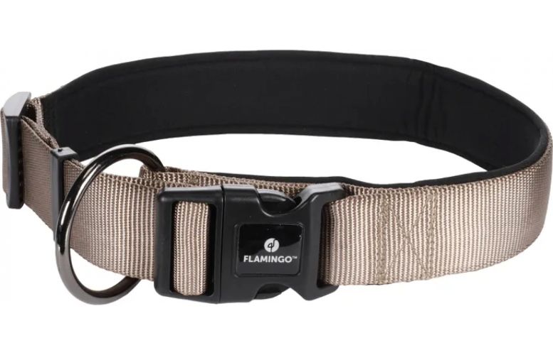 Flamingo Περιλαίμιο Abbi - Γκρι-καφέ  XXXL - 3.8 cm x 65-70 cm