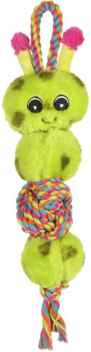 Flamingo παιχνίδι προνύμφη σε σχοινί - πράσινο  40 cm