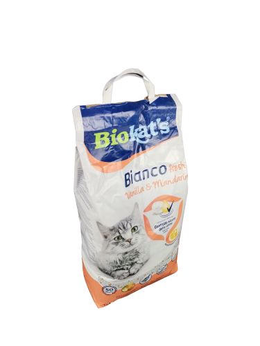 Biokat's Bianco Fresh Άμμος Βανίλια & Μανταρίνι  10 kg