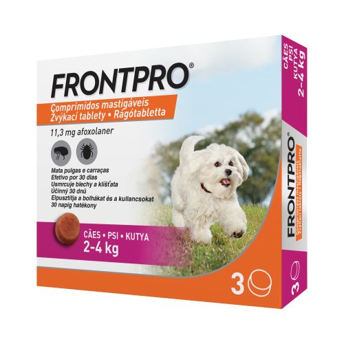 FRONTPRO ΜΑΣΩΜΕΝΟ ΔΙΣΚΙΟ ΣΚΥΛΟΥ XS /2-4KG/  3 tabletta