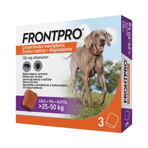 FRONTPRO ΜΑΣΩΜΕΝΟ ΔΙΣΚΙΟ ΣΚΥΛΟΥ L/25-50KG/  3 tabletta