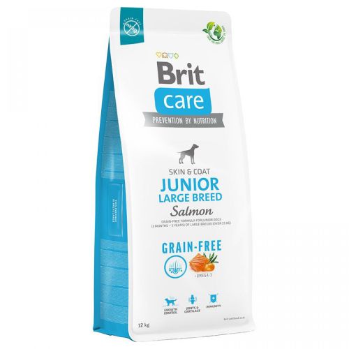 Brit Care Χωρίς Σιτηρά Junior Large Breed Σολομός & Πατάτα  1 kg