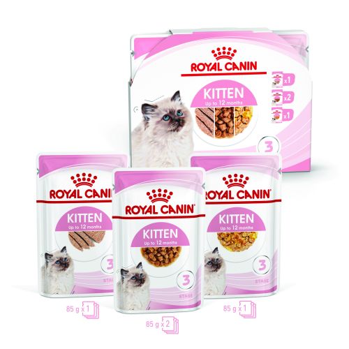 Royal Canin Γατάκι - Πολυσυσκευασία υγρής τροφής 4 x  85 g