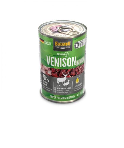 Belcando Baseline κονσέρβα με κυνήγι και πάπια  400 g