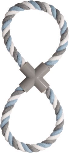 Flamingo παιχνίδι σχοινένια θηλιά - μπλε  1 db