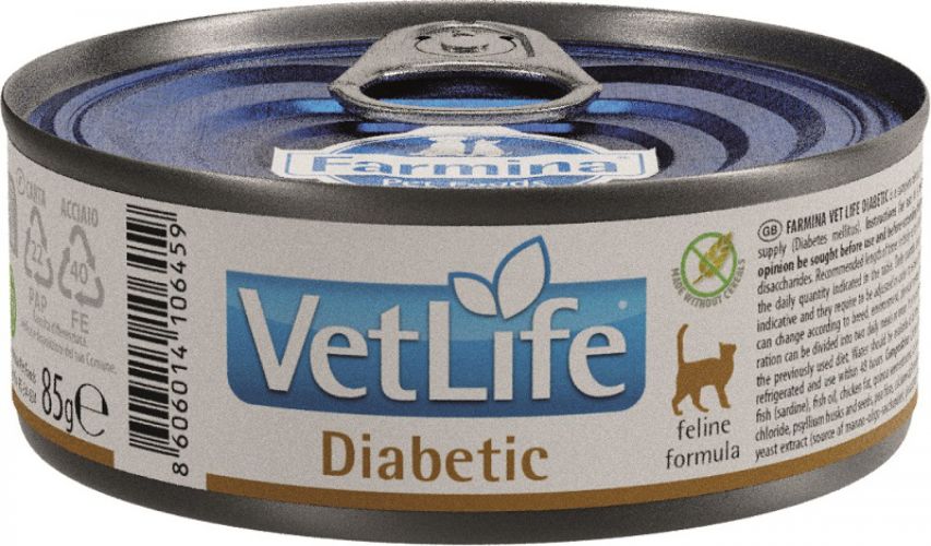 Vet Life Cat Diabetic κονσέρβα  85 g