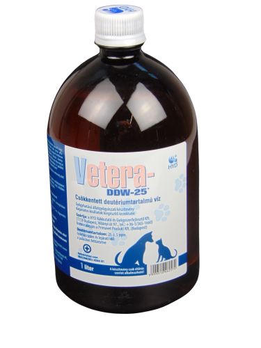Vetera-DDW-25 νερό μειωμένης περιεκτικότητας δευτερίου  1 l