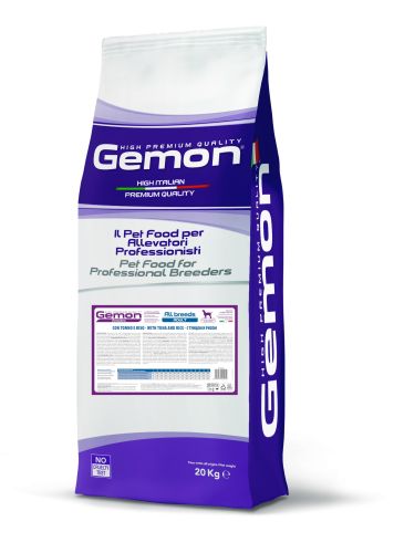 Gemon All Breeds Adult ξηρή τροφή - τόνος, ρύζι  20 kg