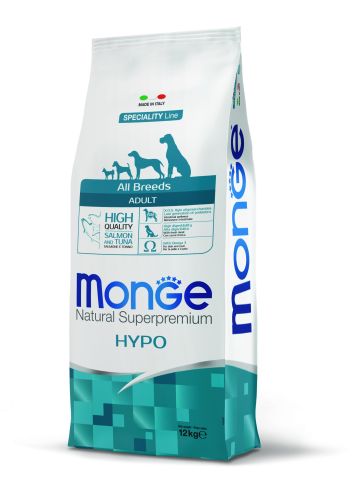 Monge Speciality Line Όλες οι Φυλές Ενήλικος Υποαλλεργικός ξηρά τροφή - σολομός & τόνος  12 kg