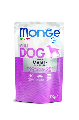 Monge Grill Dog Adult - χοιρινό  100 g