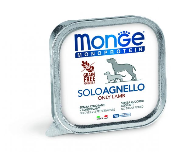 Monge Dog Monoprotein πατέ - αρνί  150 g