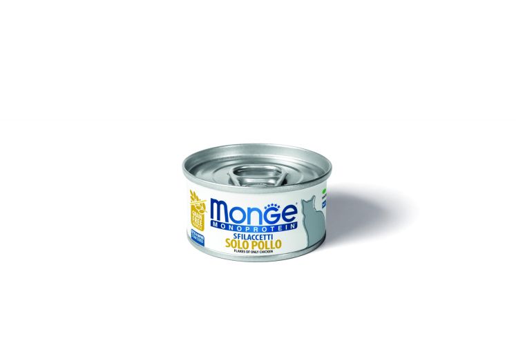 Monge Cat Monoprotein Flakes - 100% κοτόπουλο  80 g