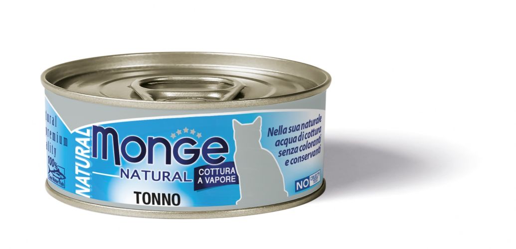 Monge Natural Cat konzerv Tonhal 80g  80 g