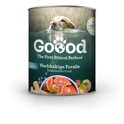 Goood Adult Nachhaltige Forelle - pisztrángos konzerv  800 g