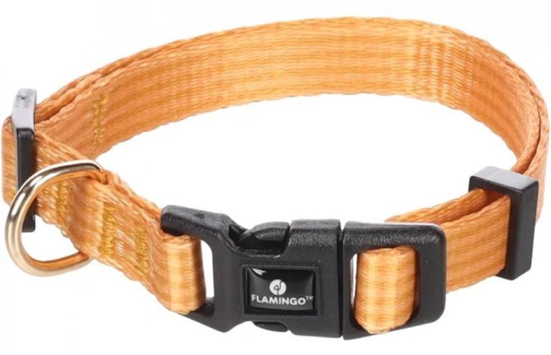 Flamingo περιλαίμιο σκύλου "NOEKIE" κίτρινο 20-35 cm   1 db